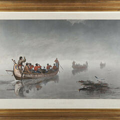 37-5450 Lake Superior Hand Colored Mezzotint A IMG_0010 4