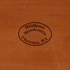 Two Floral Inlaid Tropical Fruit Wood Trinket Boxes by Wildfawn Woodcrafts Florence, MA