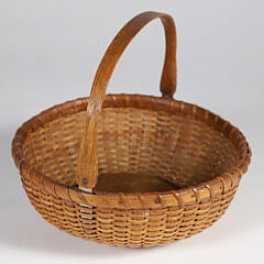 64-5131 Vintage Open Nantucket Basket A IMG_4542