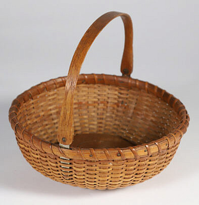 64-5131 Vintage Open Nantucket Basket A IMG_4542