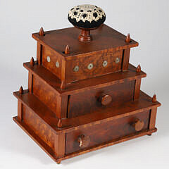 73-5146 Antique Sewing Box A IMG_4504