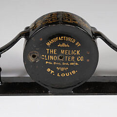 Vintage Melick Clinometer in Wood Case