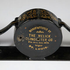 Vintage Melick Clinometer in Wood Case