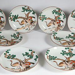 9-5437 Set of eight chinese bowls A IMG_4516