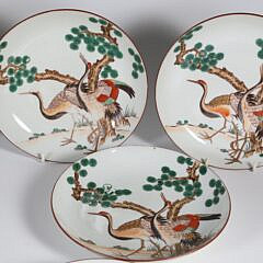 Set of Eight Chinese Shallow Bowls, 19th Century