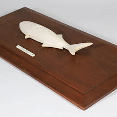 Aletha Macy Carved Bluefish Plaque, circa 1962