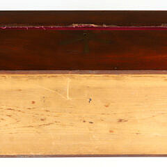 Antique Mahogany Nautical Storage Box