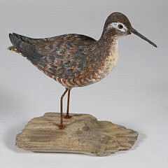 127-5450 L.C. Flammer Carved Shore Bird A_IMG_0694
