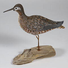 L.C. Flammer Carved Shore Bird, circa 1970