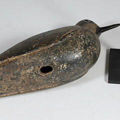 Antique New England Hollow Body Shorebird with Carved Wings