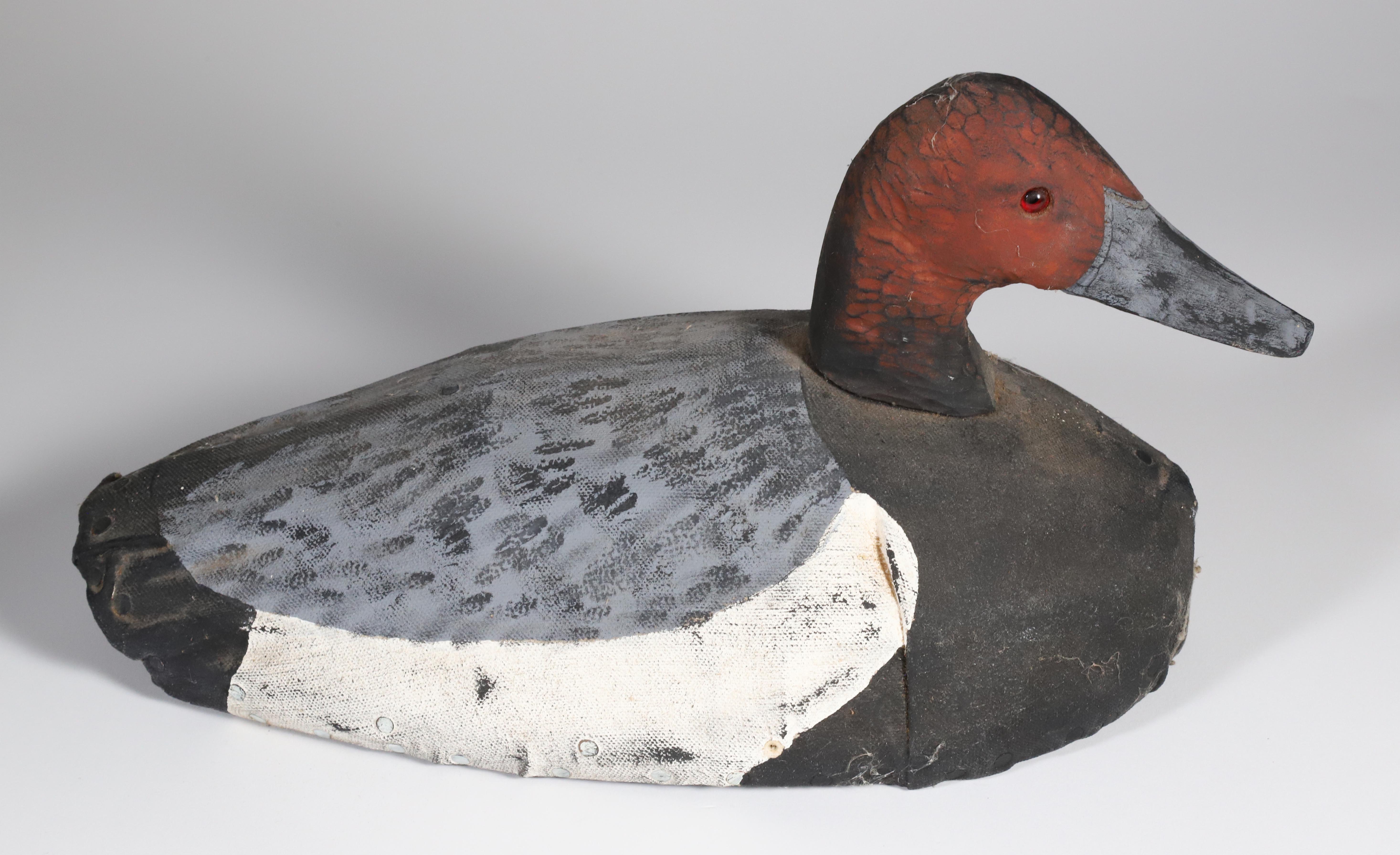 Christmas Canvasack Decoy, Circa 2000