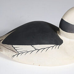 Contemporary Male Buffle Head Decoy