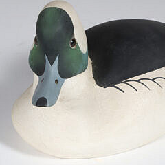 Contemporary Male Buffle Head Decoy