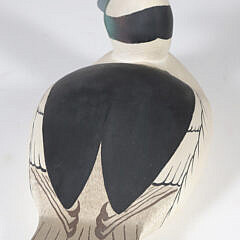 Contemporary Male Buffle Head Decoy