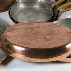 Collection of Kitchen Copperware
