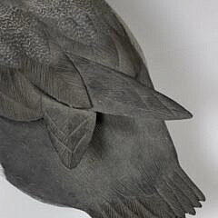 Jean Charles Berruet Carved Duck Decoy, circa 1979