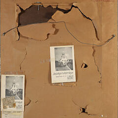 Jocelyn Vermilye Oil on Board “Nantucket Doorway at 6 Weymouth Street”