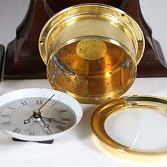 Vintage Chelsea Ship’s Bell Key Wound Clock and Other