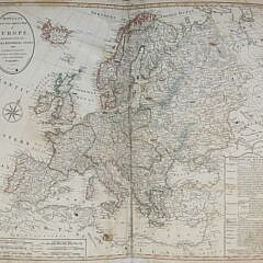 Cary’s New Universal Atlas with 32 Handcolored Maps by John Cary, 1799 – 1801