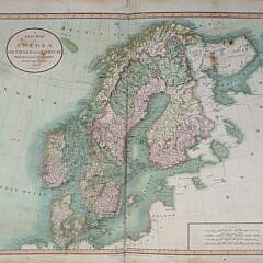 Cary’s New Universal Atlas with 32 Handcolored Maps by John Cary, 1799 – 1801
