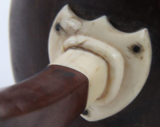 Whaleman Made Coconut Rum Dipper, 19th Century