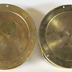 Fine Chelsea 6-Inch Ship’s Bell Brass Clock and Barometer