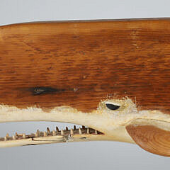 Nantucket Folk Art Full Bodied Sperm Whale “Lan O’Toole, Nantucket”