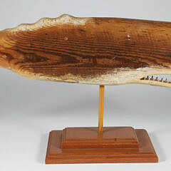 Nantucket Folk Art Full Bodied Sperm Whale “Lan O’Toole, Nantucket”