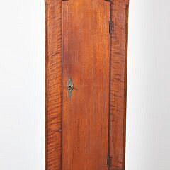 American Samuel Davies Reading Chippendale Walnut Tall Case Clock, 18th Century