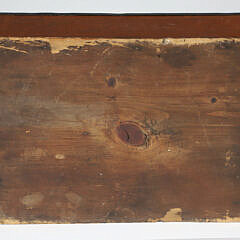 Whale Inlaid Dovetailed Wood Cutlery Tray, 19th Century