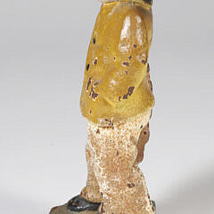 Antique Cast Iron Polychromed “Old Salt” Doorstop
