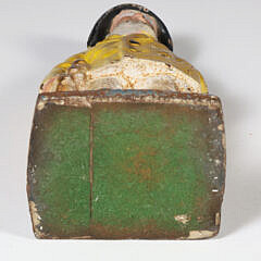 Antique Cast Iron Polychromed “Old Salt” Doorstop