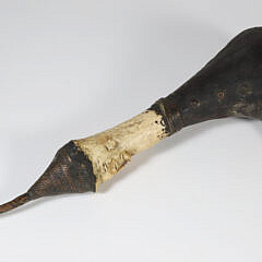 Carved Bone Tribal Pipe, 19th Century