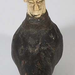 Carved Bone Tribal Pipe, 19th Century