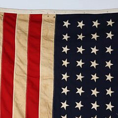 Vintage Forty-Eight Star American Flag