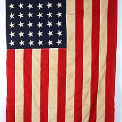 Vintage Forty-Eight Star American Flag