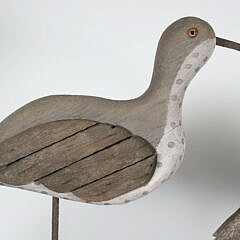 Two Vintage Curlew Sculptures