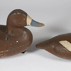 Two Hollow Body Decoys