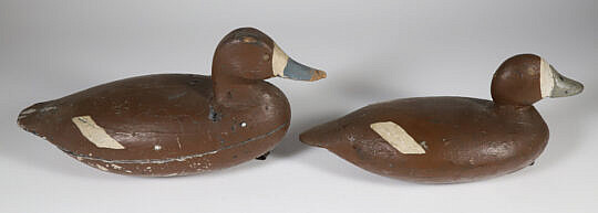 Two Hollow Body Decoys