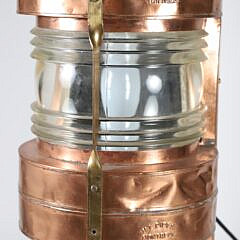 H.L. Piper Brass and Copper Masthead Light