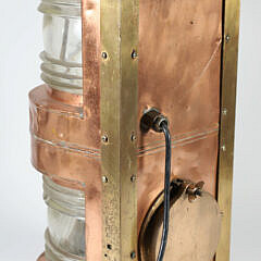 H.L. Piper Brass and Copper Masthead Light