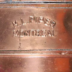 H.L. Piper Brass and Copper Masthead Light