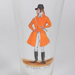 Set of Five English Fox Hunter Pilsners