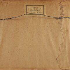 C.E. Cartwright Pencil Drawing, “At the Back of the Town Nantucket”, circa 1885