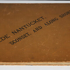 Pamphlet: H. S. Wyer “Olde Nantucket, Sconset, and Along Shore”, circa 1889