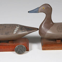 42592-A Pair John Carriere Duck Decoys A_IMG_5002