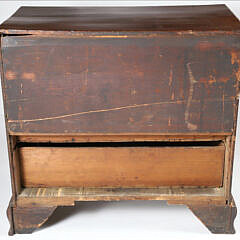 American Chippendale Two Over Three Drawer Chest, circa 1800