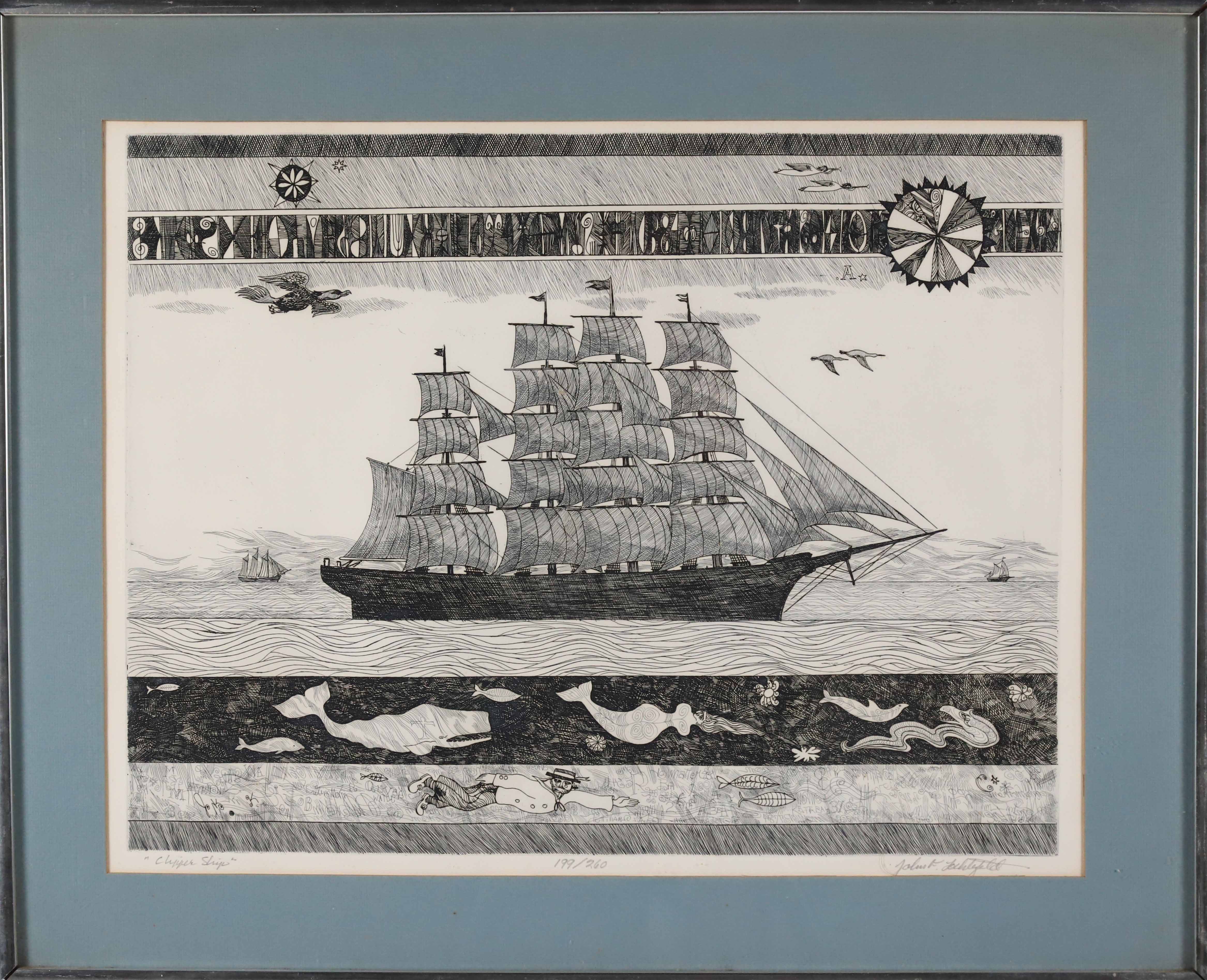JOHN DERIAN デコパージュプレート/CLIPPER SHIP JOHN DERIAN デコパージュプレート/CLIPPER SHIP JOHN DERIAN