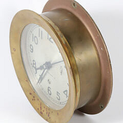 Brass Chelsea Wall Clock, #788748
