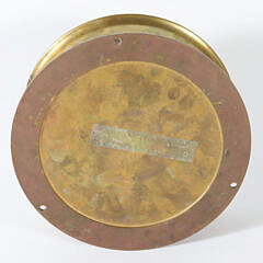 Brass Chelsea Wall Clock, #788748